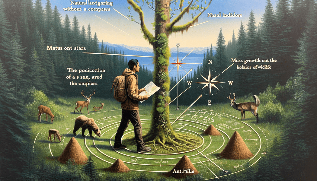 Tierpfade und Spuren verfolgen - Orientierung ohne Kompass: Natürliche Wegweiser nutzen
