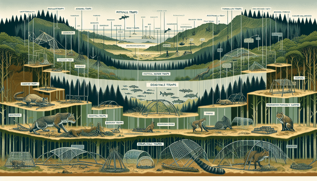 Kontrolle und Wartung der Fallen - Tierfallen und Jagdtechniken in unbekanntem Gelände