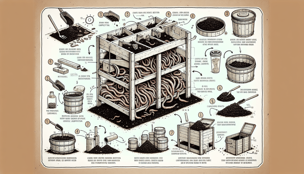 Bau und Nutzung eines eigenen Wurmkomposters