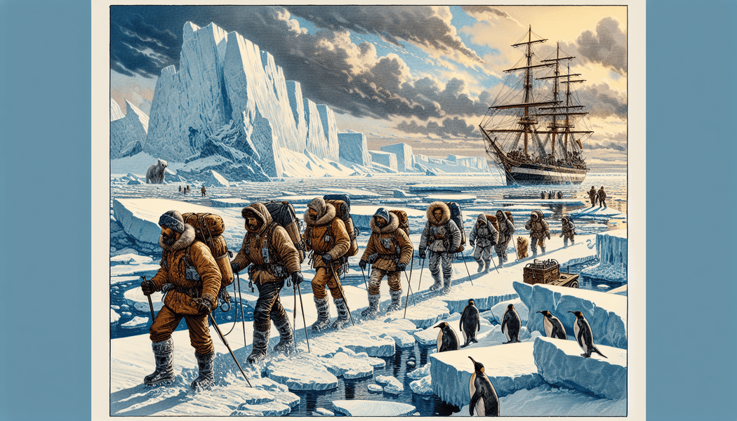 Polarwanderungen: Expeditionen durch die eisigen Weiten der Arktis und Antarktis